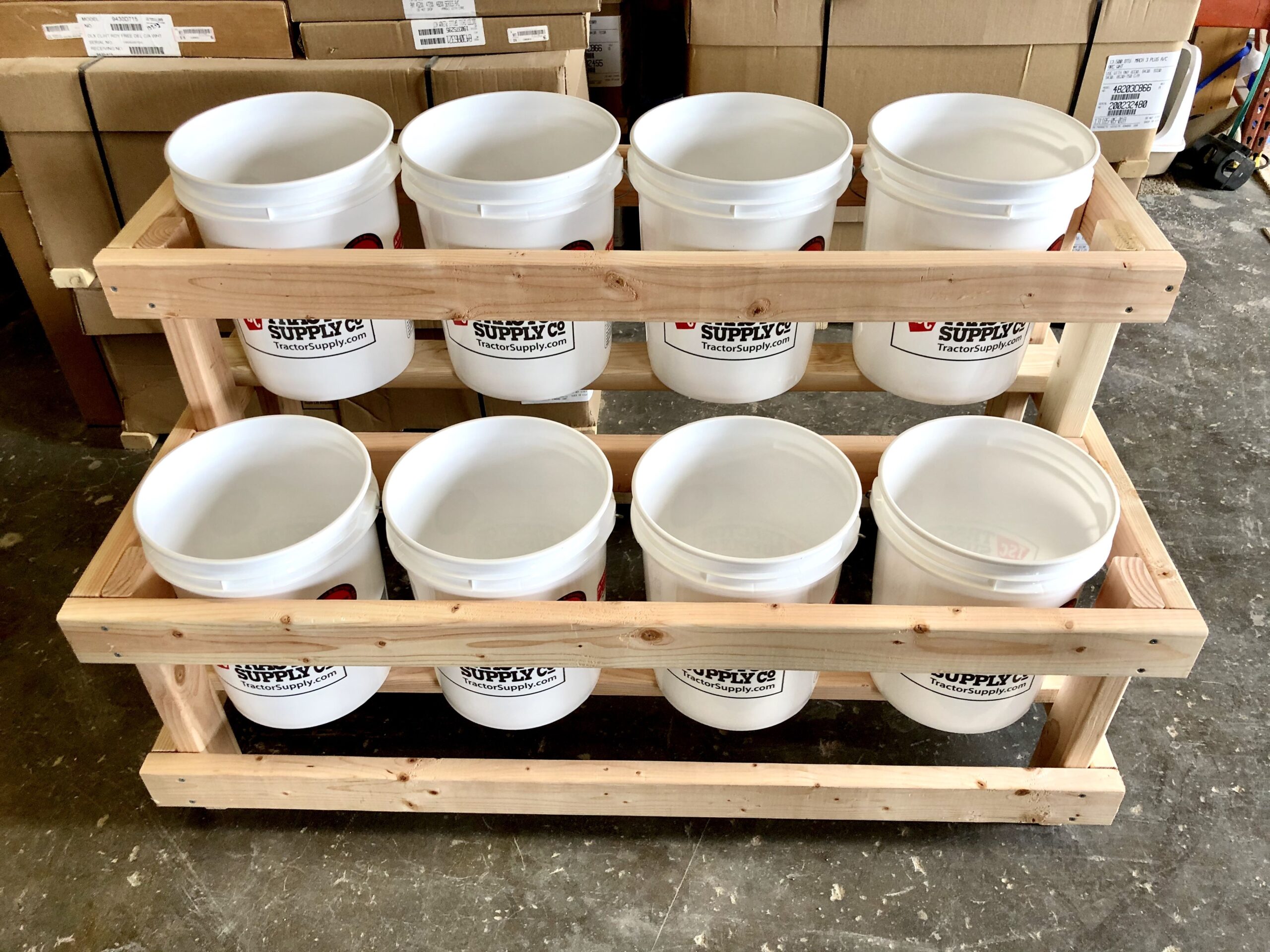 Bucket Garden Project(For close friend)