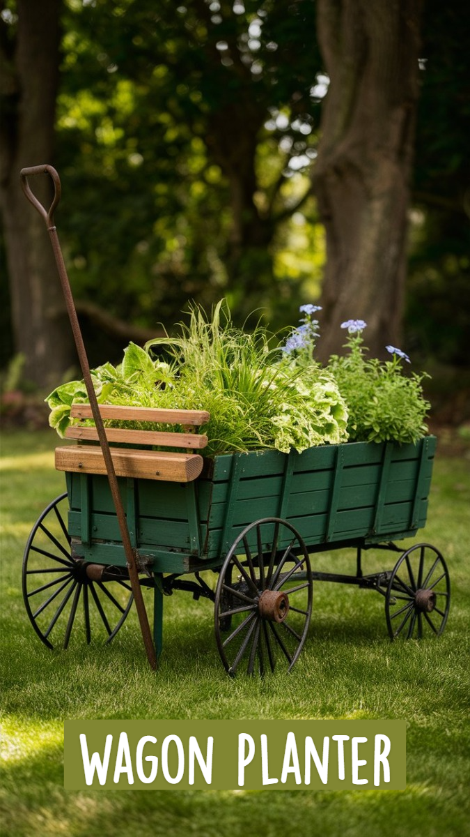 🌼 Wagon Planter