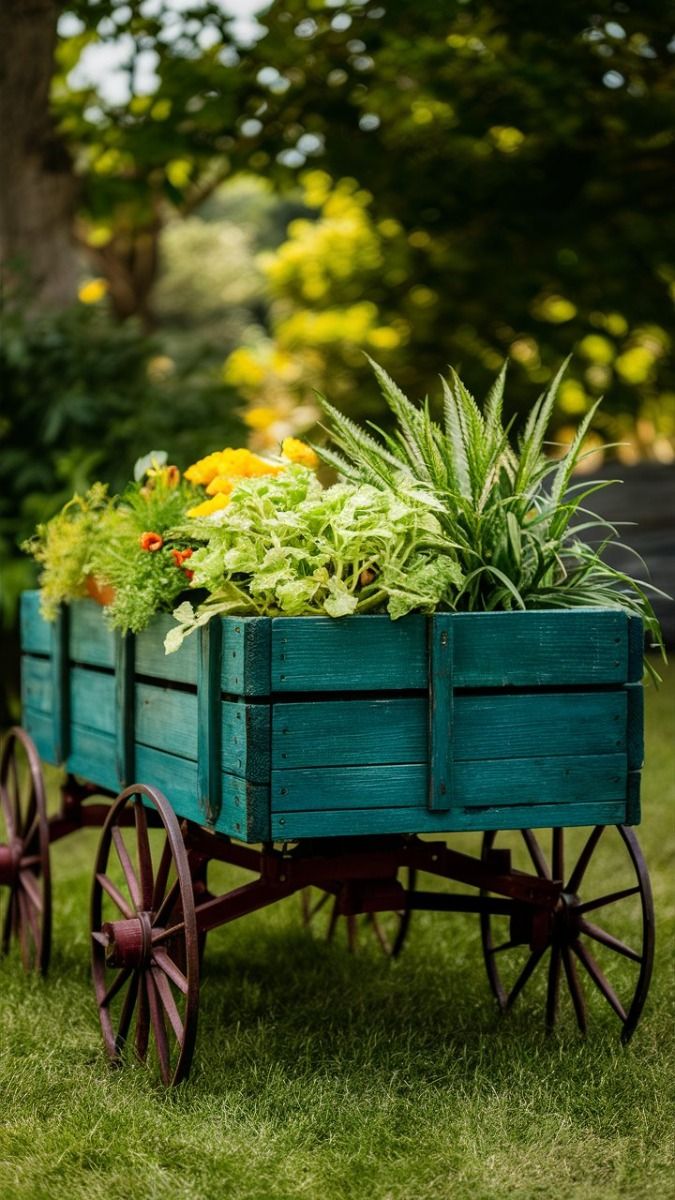 Wagon Garden Planter