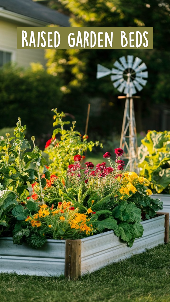 🌷 Raised Garden Beds 🌱