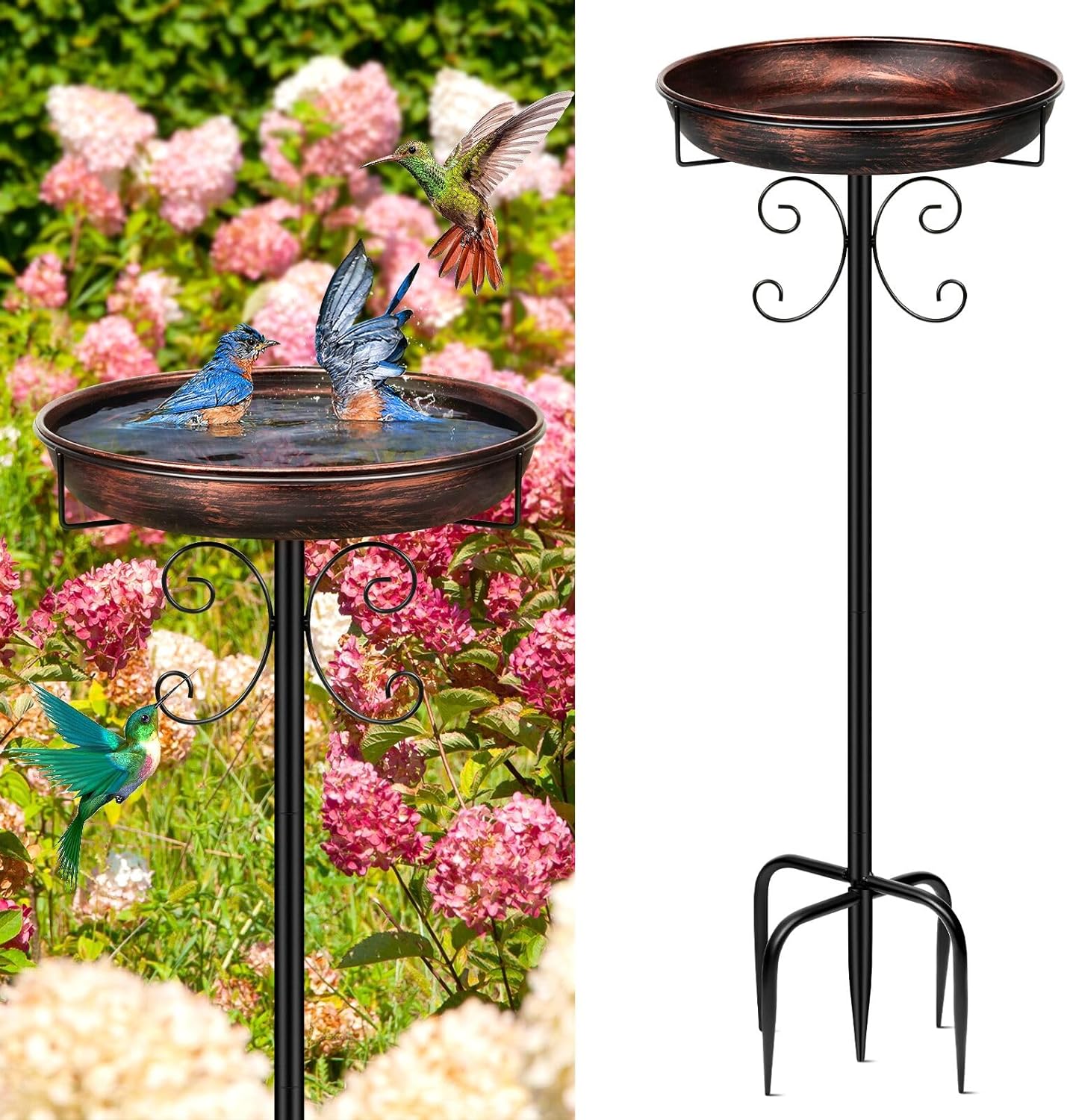 🪴 Today’s Garden Deals Find: Metal Bird Bath