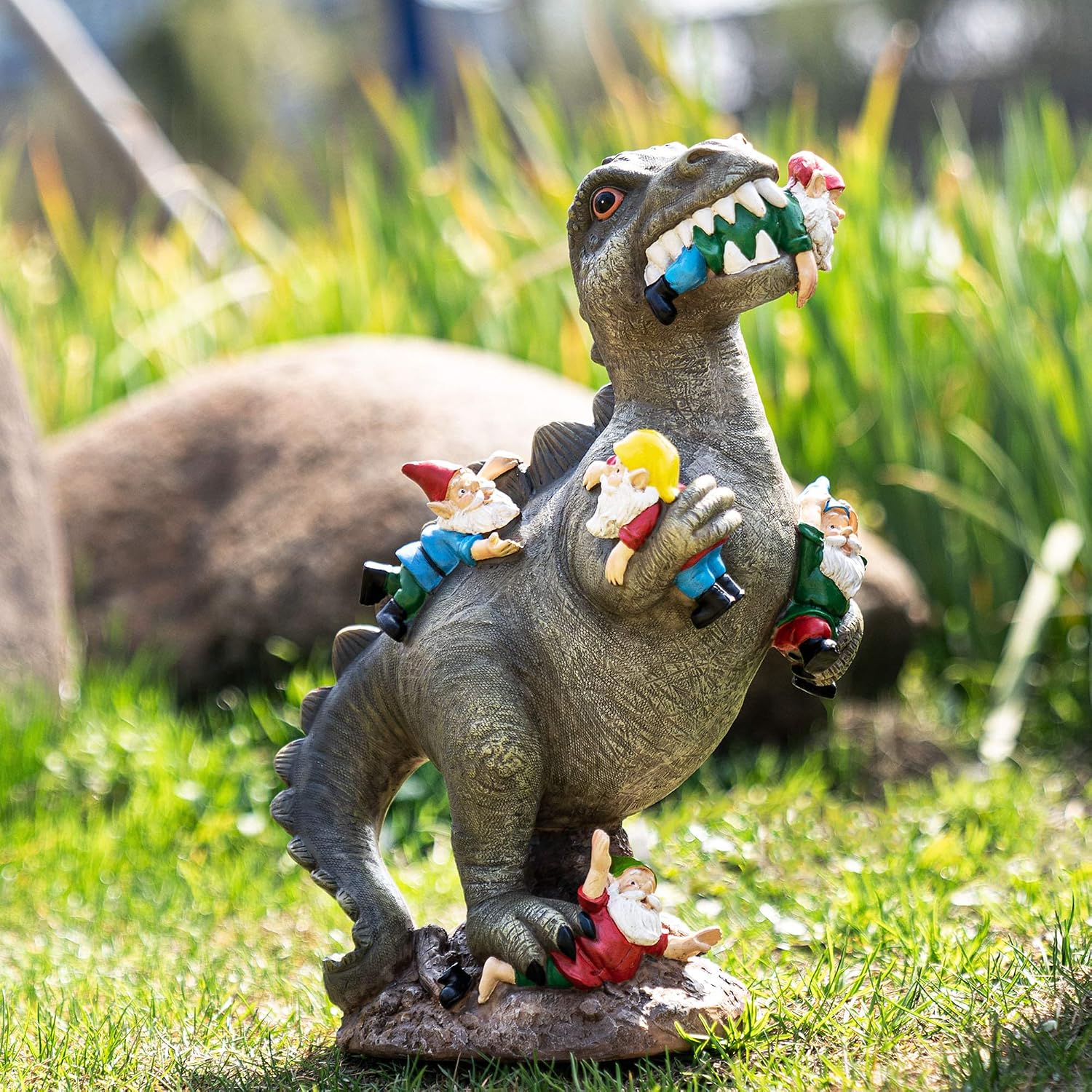 🪴 Today’s Garden Deals Find: Dinosaur Gnomes