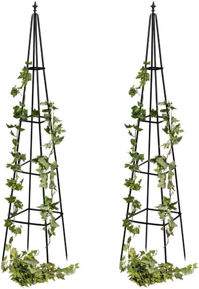 🪴 Today’s Garden Deals Find: Metal Garden Obelisk