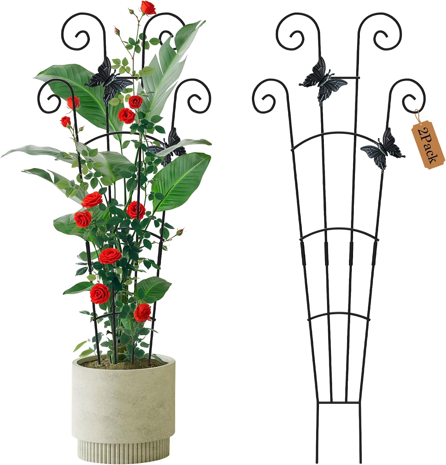 🪴 Today’s Garden Deals Find: Metal Garden Trellis