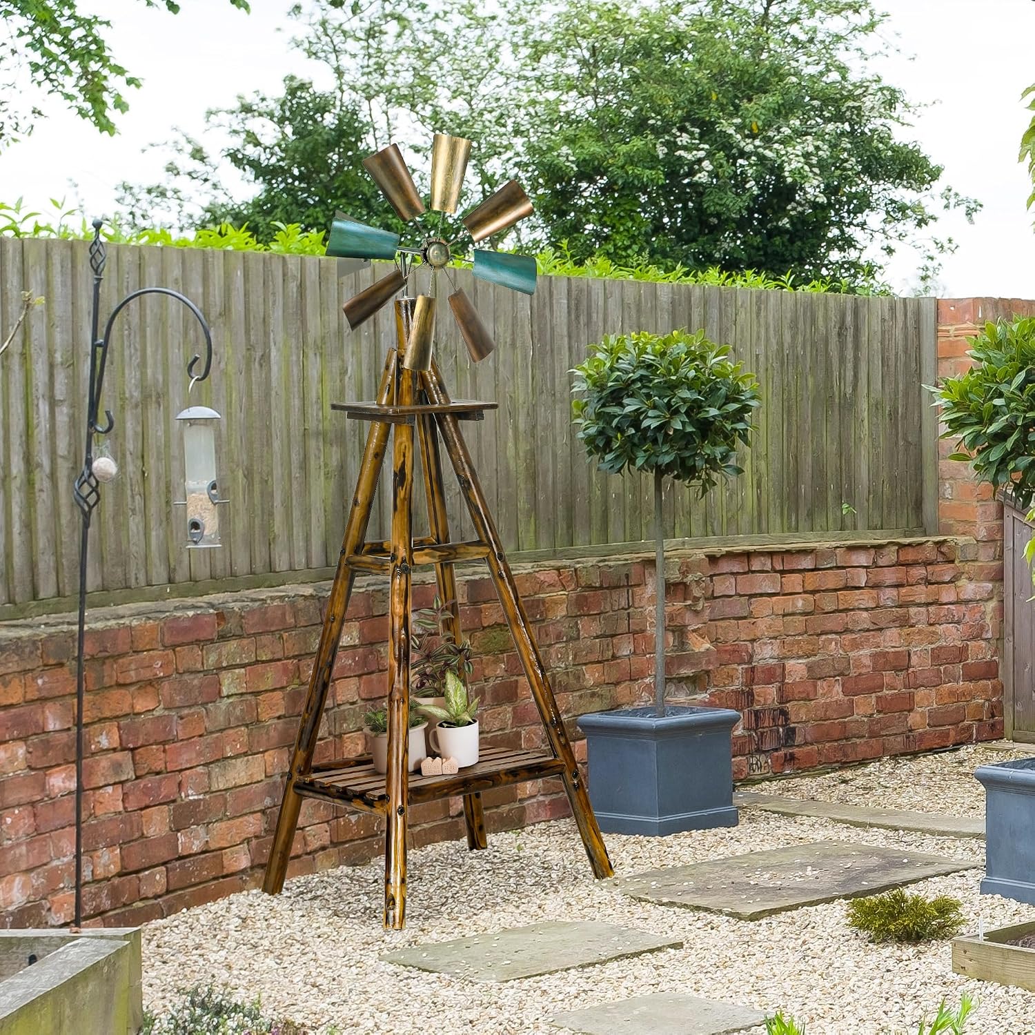 🪴 Today’s Garden Deals Find: Windmill Weathervane